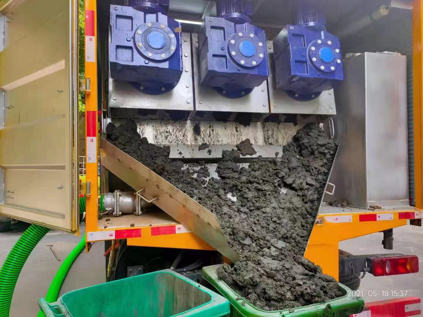 襄城化粪池清掏城市维护站-泥浆净化干湿分离处理